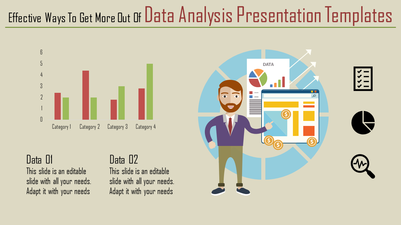 presentation analysis and presentation of data